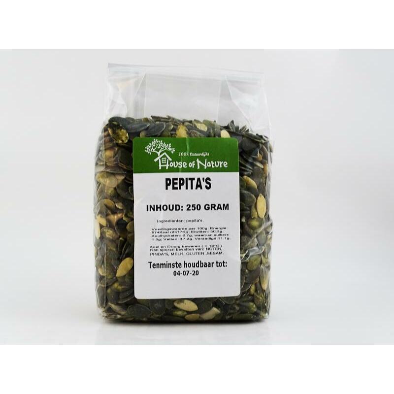 House Of Nature Pompoenpitten/pepita`s 250g