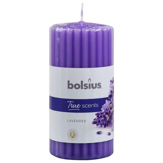 Bolsius Stompkaars geur 120/58 true scents lavendel 1st