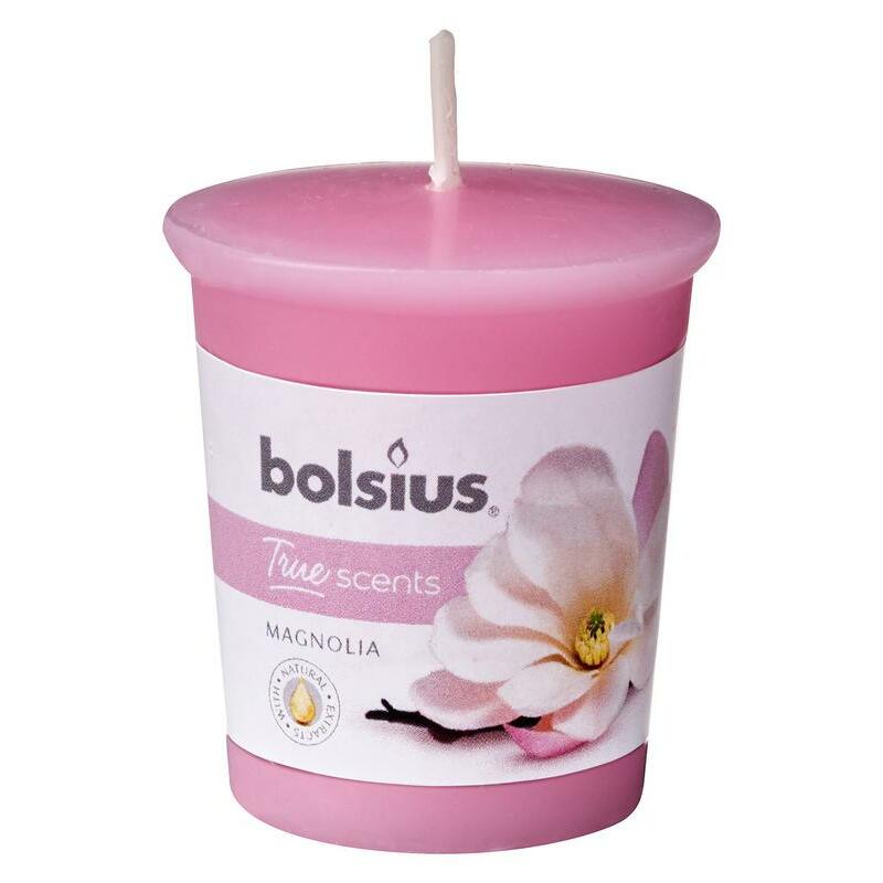 Bolsius Votive 53/45 rond true scents magnolia 1st