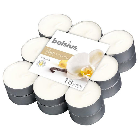 Bolsius Theelichten true scents vanilla 18st