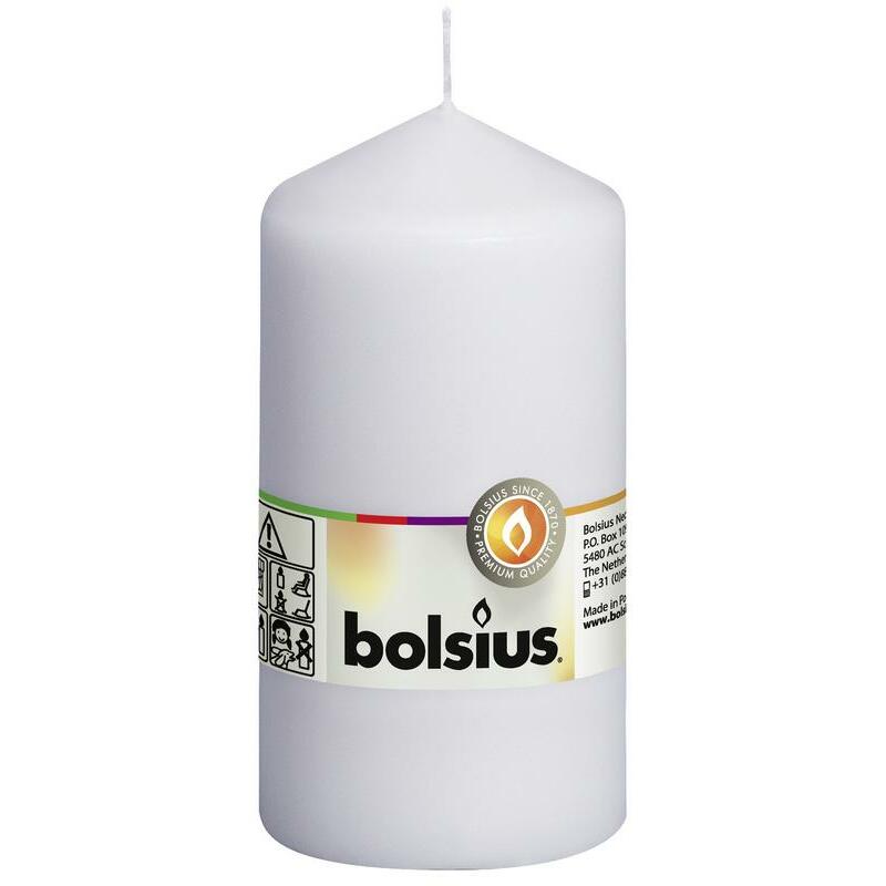 Bolsius Stompkaars 130/68 wit 1st