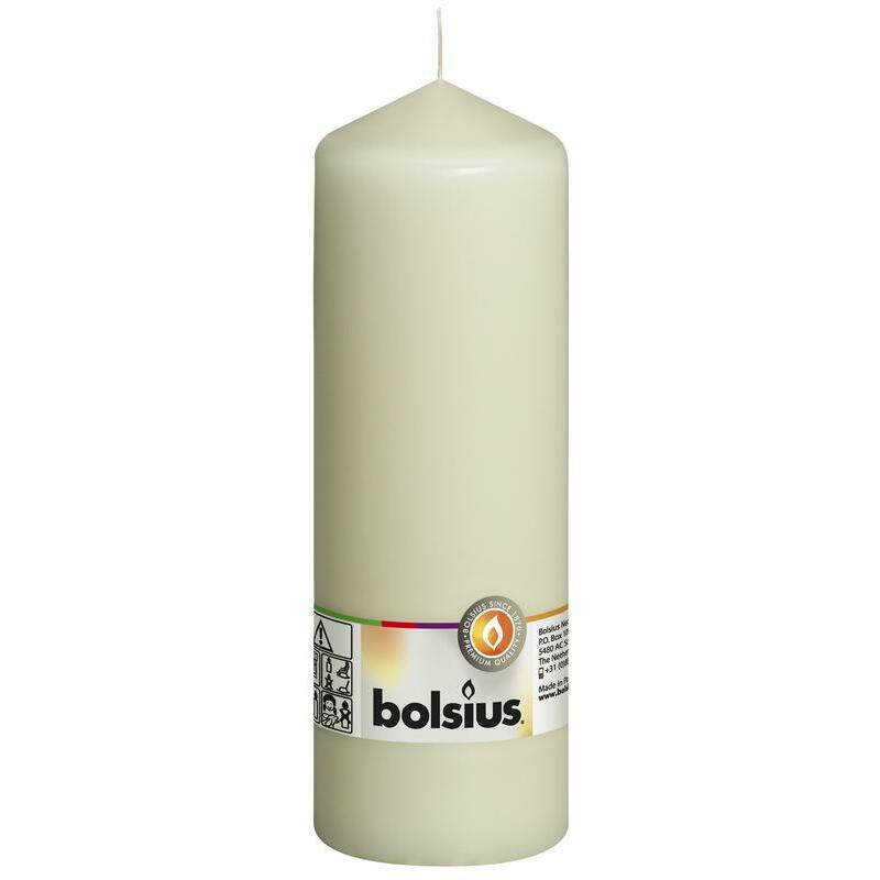 Bolsius Stompkaars 200/68 ivoor 1st
