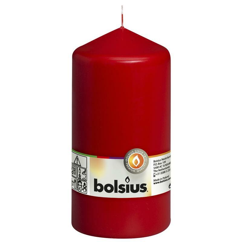 Bolsius Stompkaars 150/78 rood 1st