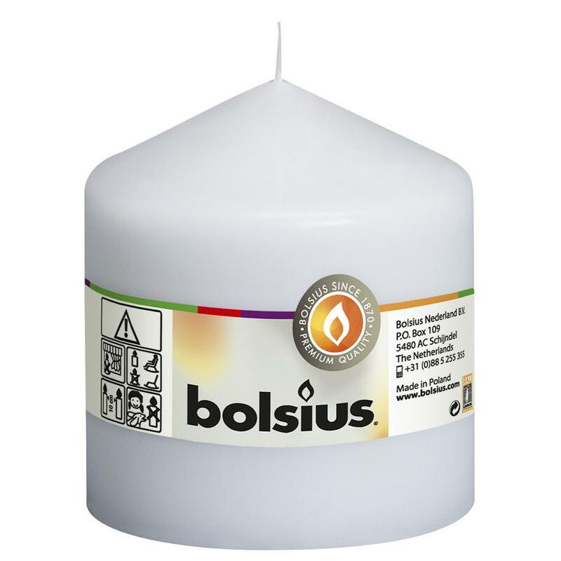 Bolsius Stompkaars 100/98 wit 1st