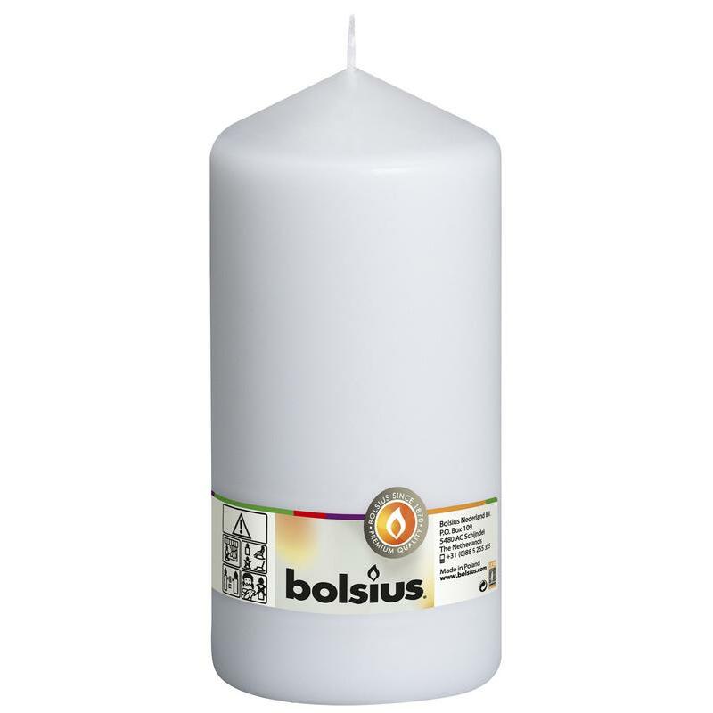 Bolsius Stompkaars 250/98 wit 1st
