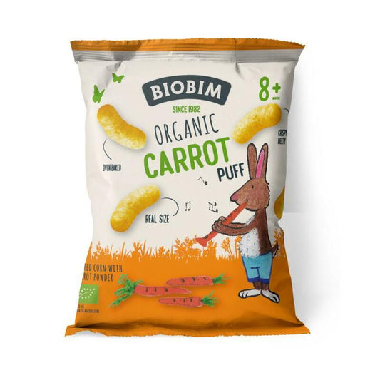 Biobim Carrot puff 8+ maanden bio 20g