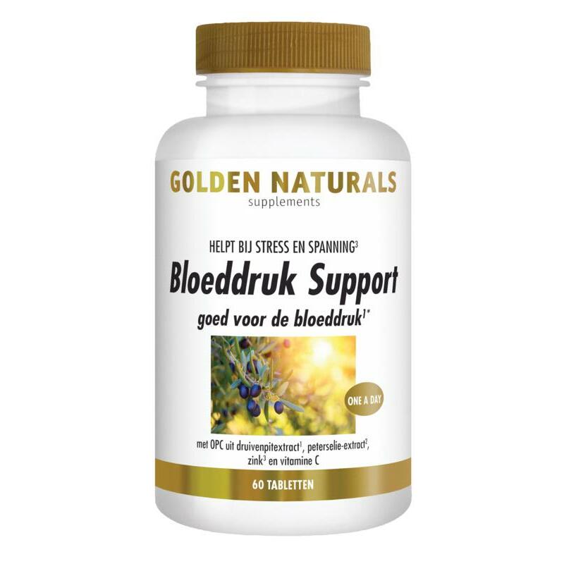 Golden Naturals Bloeddruk support 60tb