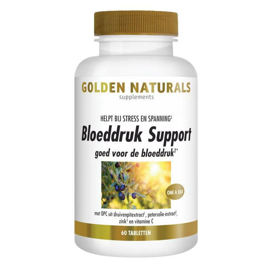 Golden Naturals Bloeddruk support 60tb