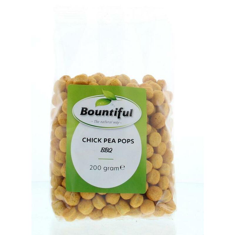 Bountiful Chick pea pops bbq 200g