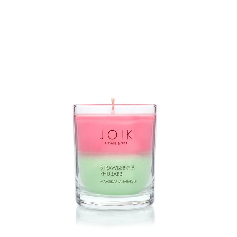 Joik Geurkaars strawberry & rhubarb 155g