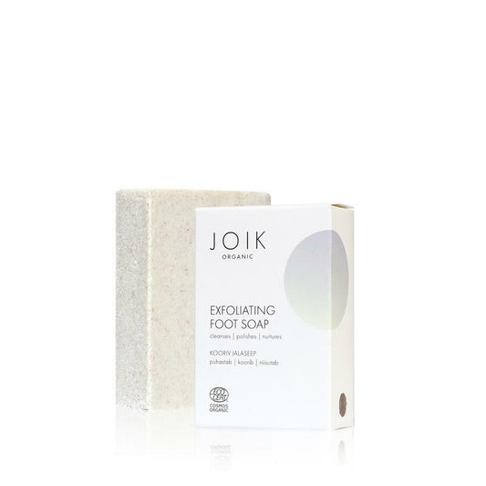 Joik Exfoliating foot soap organic 100g