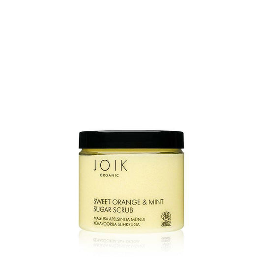 Joik Sweet orange & mint sugar scrub vegan 210g