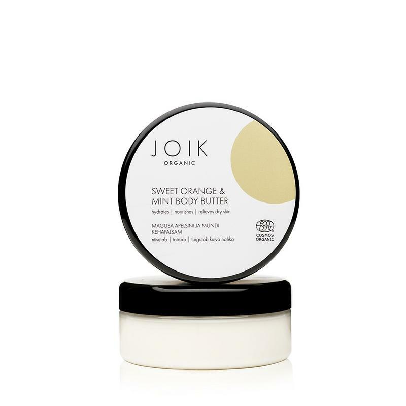 Joik Sweet orange & mint body butter vegan 150ml