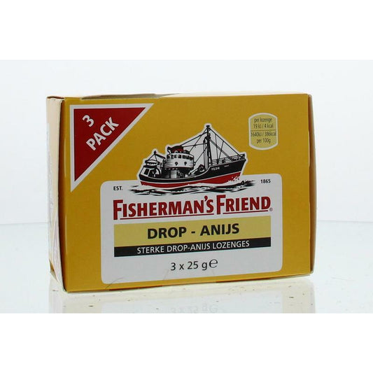 Fishermansfriend Drop anijs 25 gram 3x25g