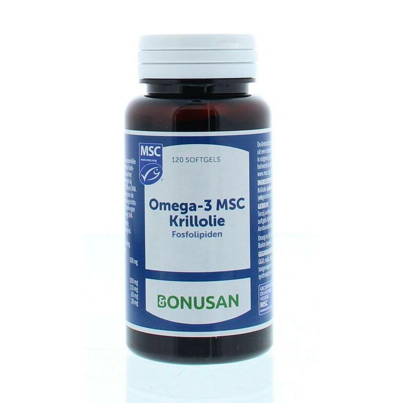 Bonusan Omega 3 MSC krillolie 120sft