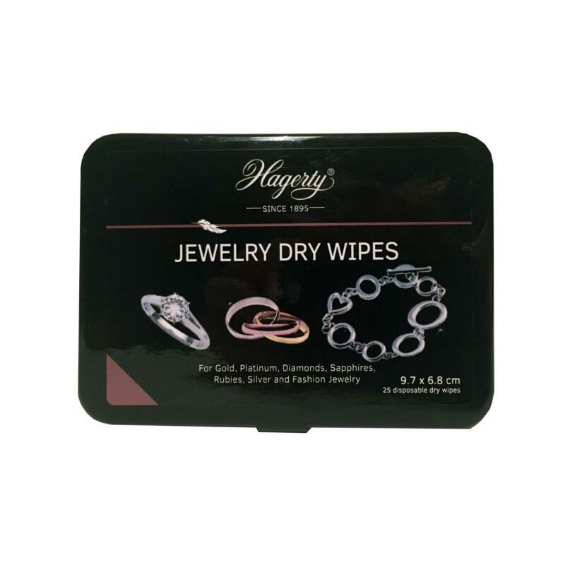 Hagerty Jewel dry wipes wegwerp 25st