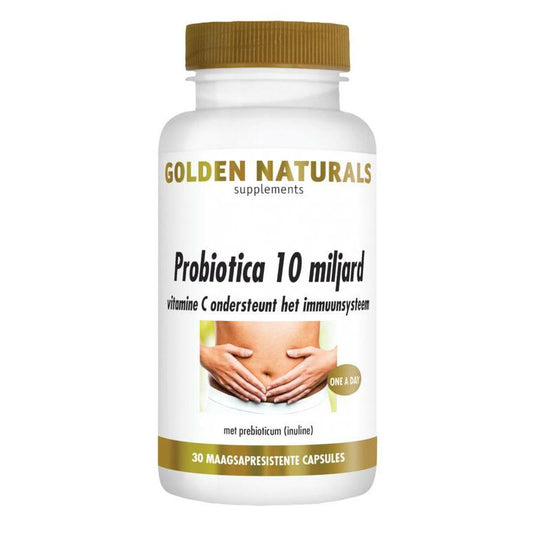 Golden Naturals Probiotica 10 miljard 30vc
