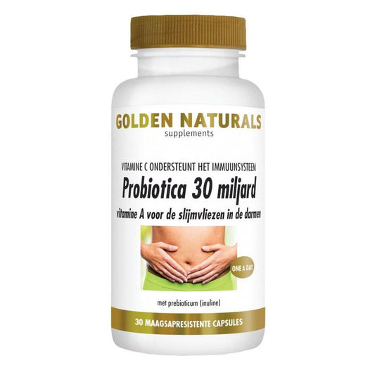 Golden Naturals Probiotica 30 miljard 30vc