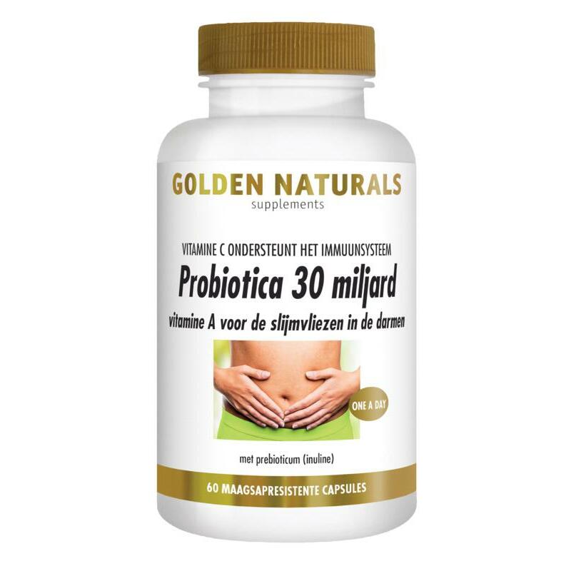 Golden Naturals Probiotica 30 miljard 60vc