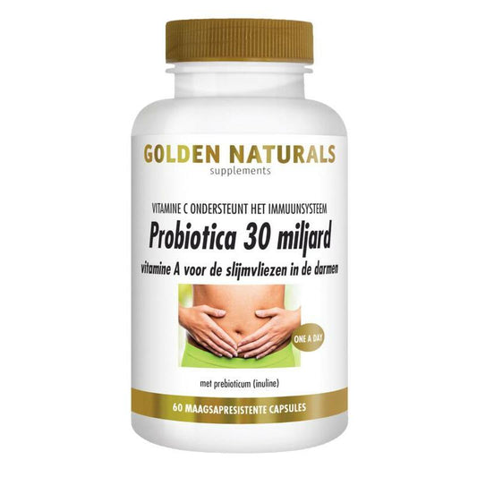 Golden Naturals Probiotica 30 miljard 60vc