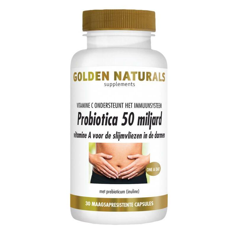 Golden Naturals Probiotica 50 miljard 30vc
