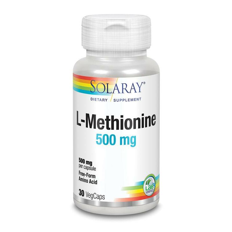 Solaray L-Methionine 500mg 30vc