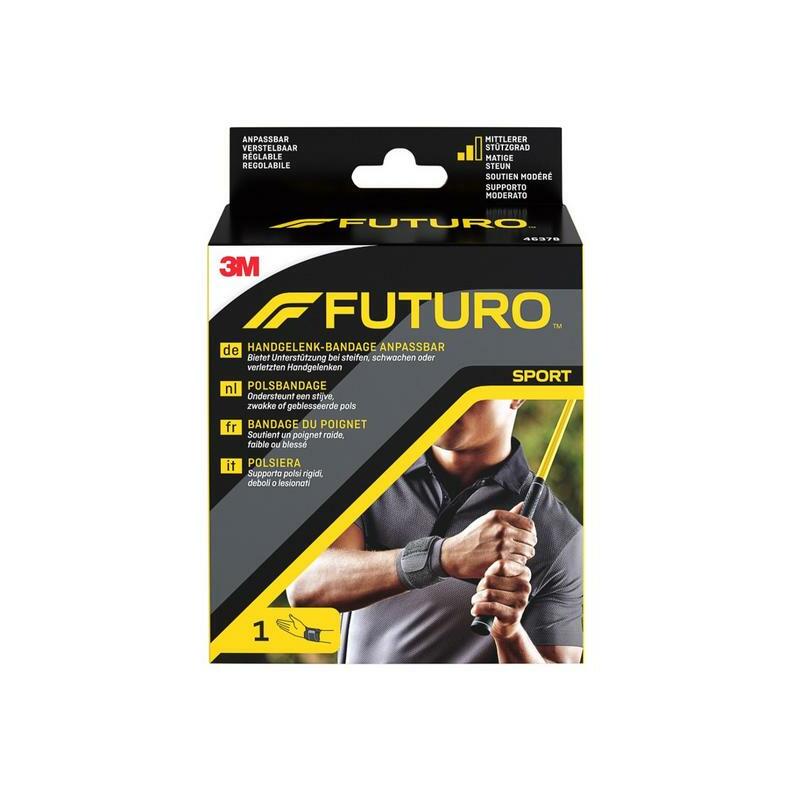Futuro Polsbandage aanpasbaar zwart 1st