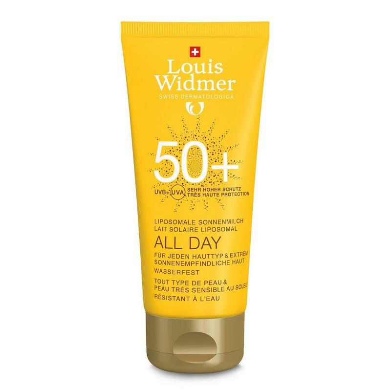 Louis Widmer Sun all day 50+ parfumvrij 100ml