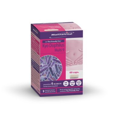 Mannavital Kyo dophilus multi 9 60ca