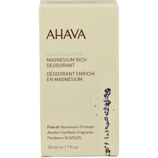 Ahava Magnesium rich deodorant for women 50ml