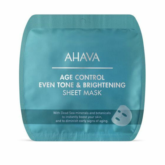 Ahava Age control even tone & brightening sheet mask 17g