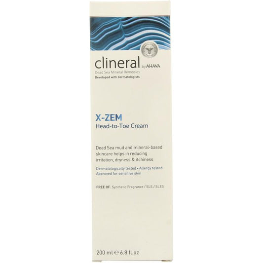 Ahava Clineral x-zem head-to-toe cream 200ml