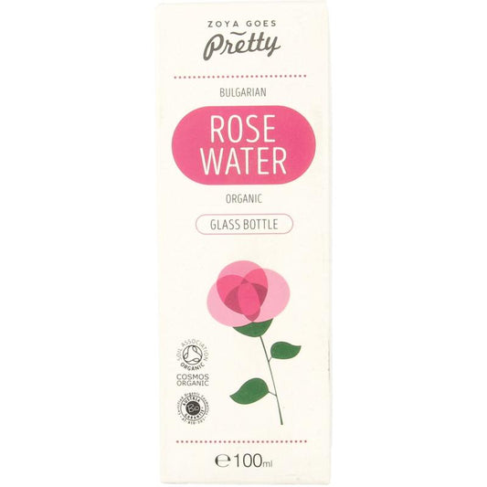 Zoya Goes Pretty Organic rose water glass bottle 100ml