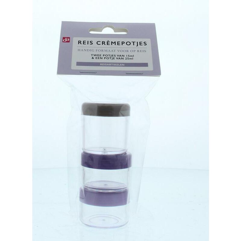 DA Reis Creme Potjes 3st
