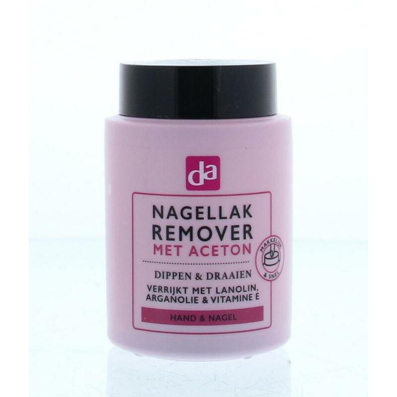 DA Nagellak remover met aceton dippot 75ml