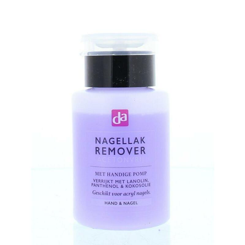 DA Nagellak remover zonder aceton pomp 150ml