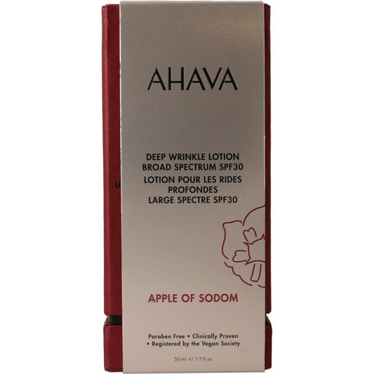Ahava Deep wrinkle lotion SPF30 50ml