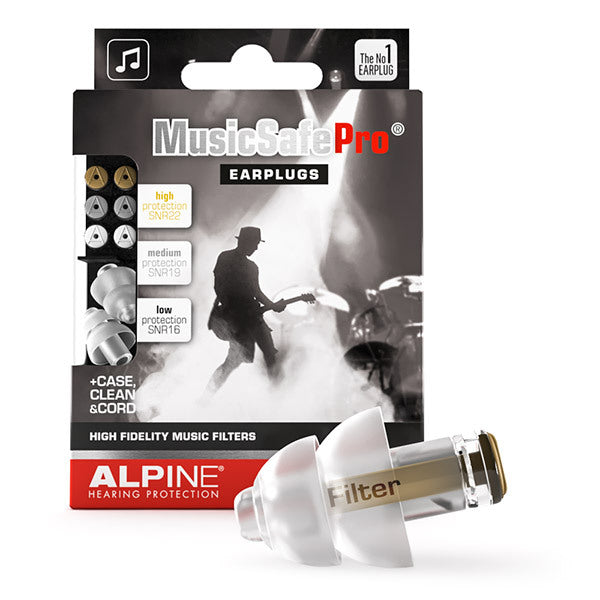Alpine Music safe pro earplugs transparant 1paar