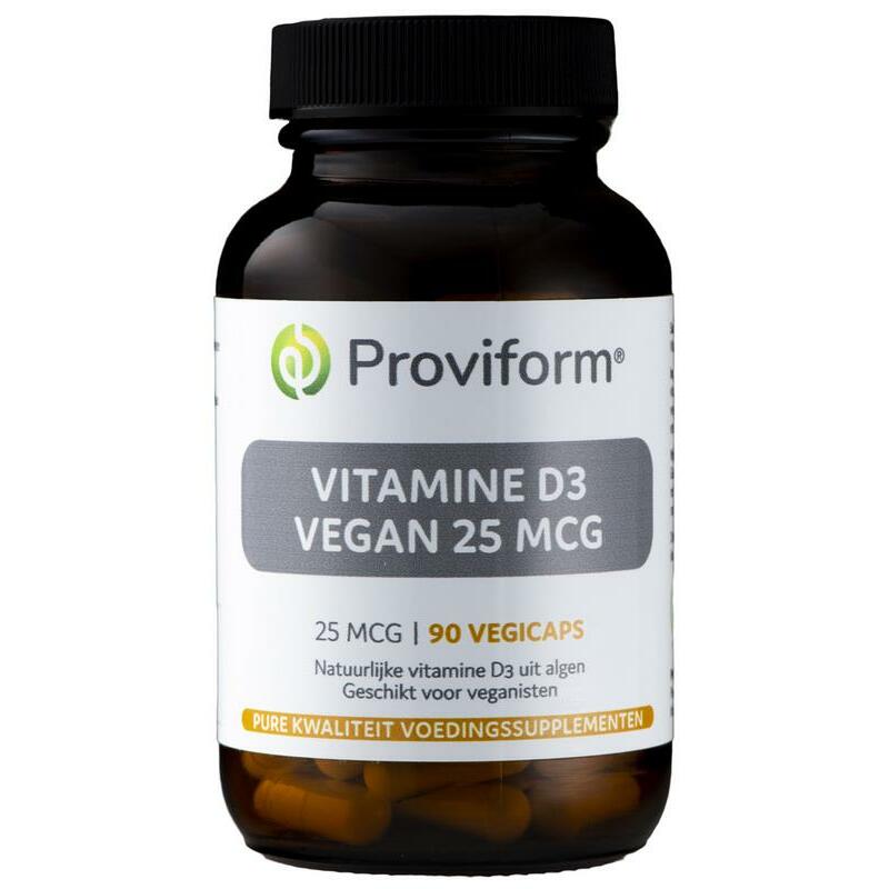 Proviform Vitamine D3 vegan 25 mcg 90vc