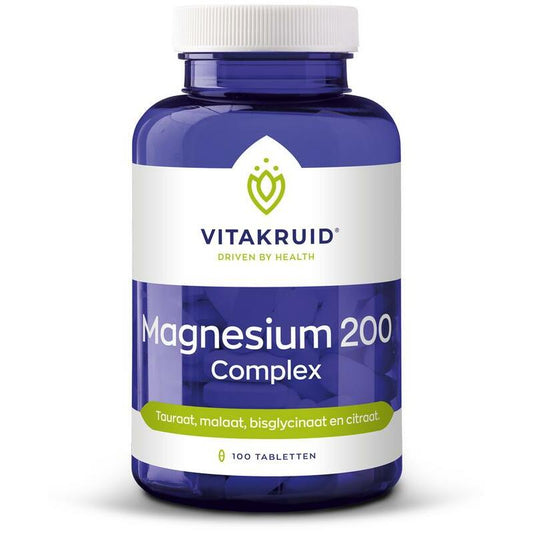 Vitakruid Magnesium 200 complex 100tb