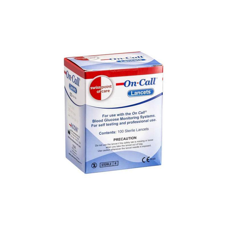Swiss Point Lancets glucose hemoglobine 100st