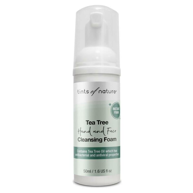 Tints Of Nature Tea tree hand & face cleansing foam 50ml