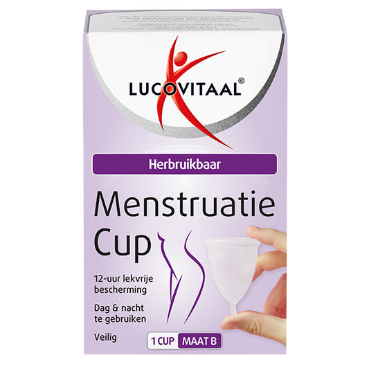 Lucovitaal Menstruatie cup maat B 1st