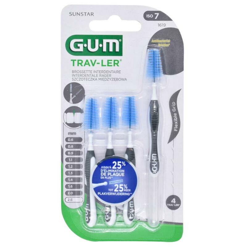 GUM Trav-ler ragers 2.6mm 4st