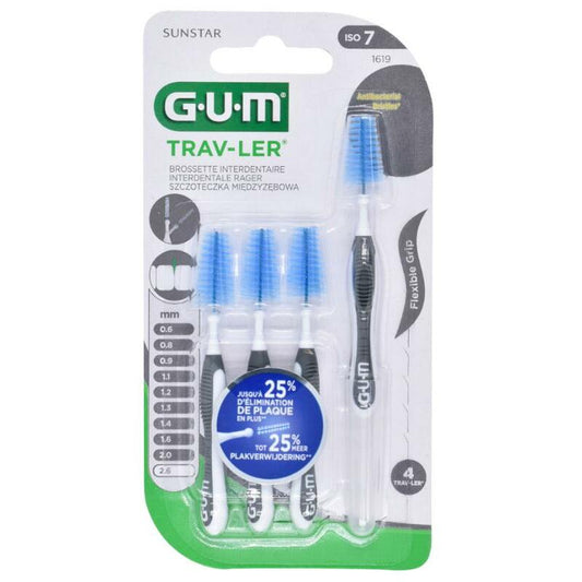 GUM Trav-ler ragers 2.6mm 4st