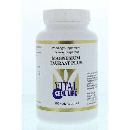Vital Cell Life Magnesium tauraat plus B6 100vc