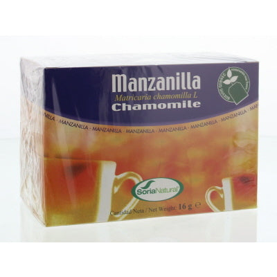 Soria Manzanilla/kamille infusie 20st
