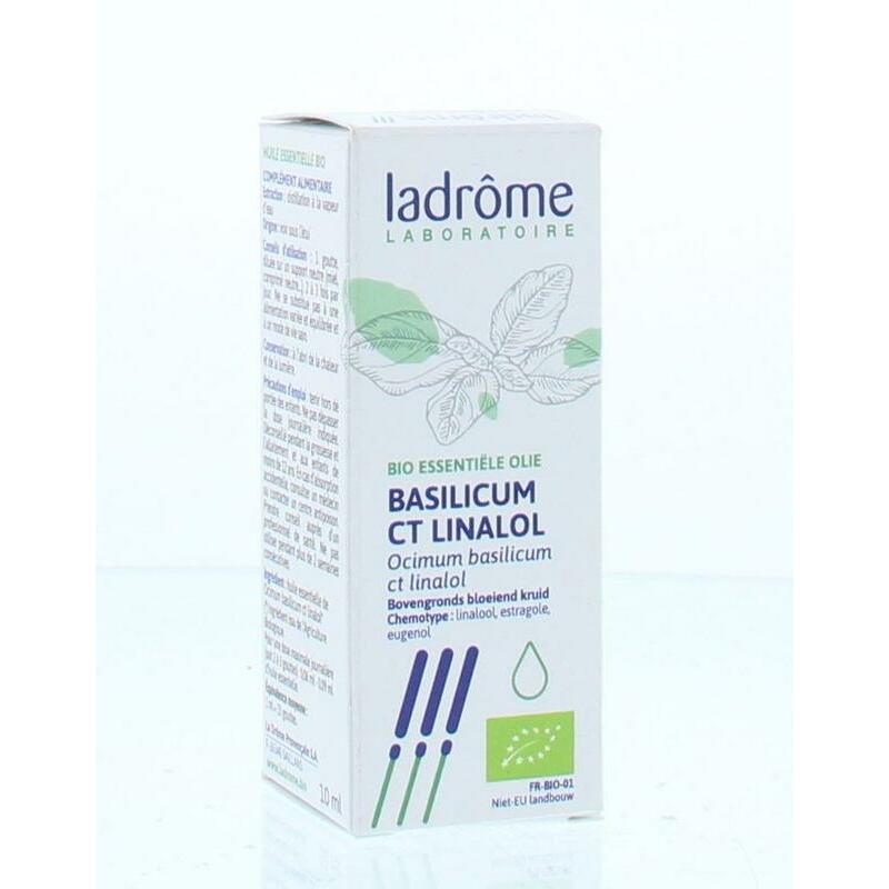 Ladrome Basilicum olie bio 10ml