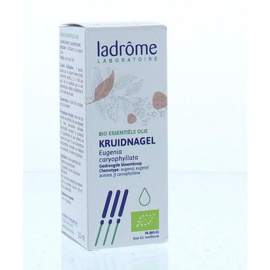 Ladrome Kruidnagel olie bio 10ml