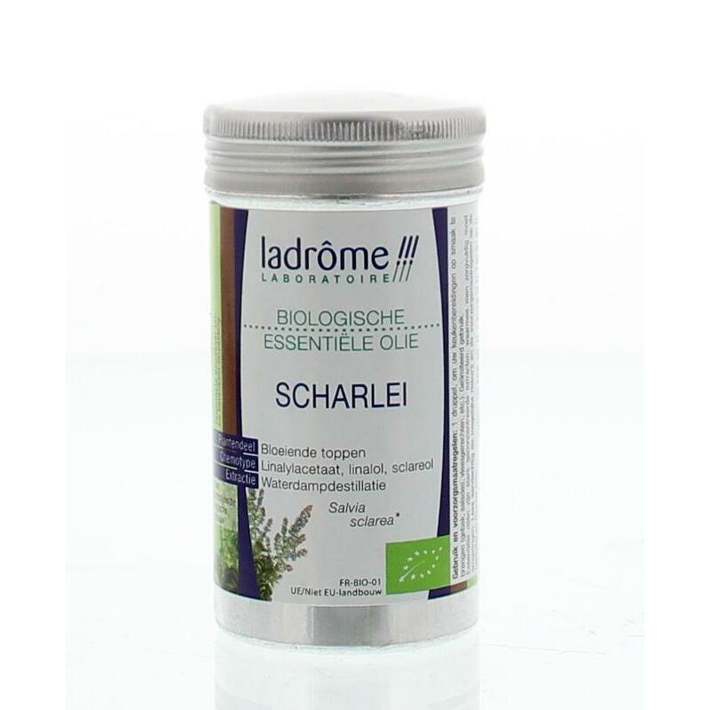 Ladrome Scharlei olie bio 10ml